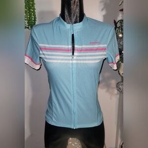 Noomye Athletic Cycling Short Sleeve Top L